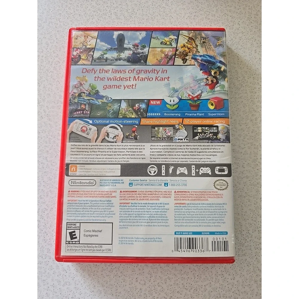 Mario Kart 8‎ (Nintendo Wii U, 2014) Complete